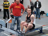 Simon Bellinger (DW Luton) with Craig Horsfield (standing) from Gorton FF