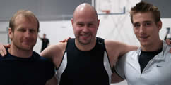 Steve Mead (Walsall FF) Steve Dowse (Definition Health and Fitness) Richard Vint (Fleet FF)