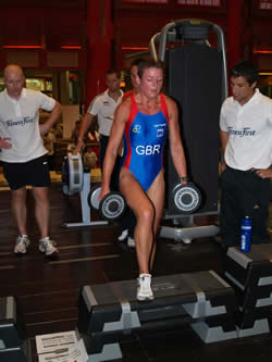 Michelle Parsons making a welcome one off  return to X Training for Best of the Best in Dubai.