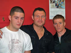 Chuck, Shannon and Les Barrow (another Marine UK X Trainer)