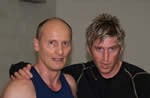 David Lightower (left) Stacy Cross