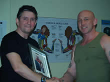 Jamie Spencer - Gym Athlete of the Year 2009