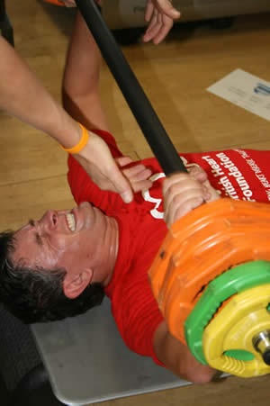 Sean Blyth. More challenging weights on the FitBrit Challenge is my only concern.