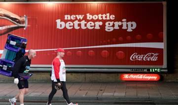 I wonder if Coca Cola would be interested in sponsoring us?
