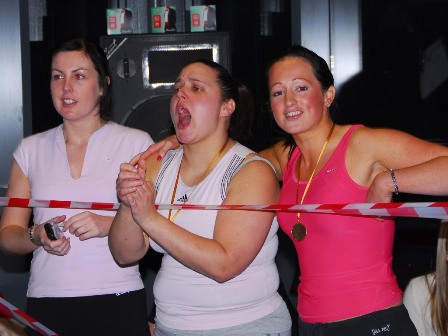 Friends and family cheer on the competitors. It's the complete package and involves everybody connected to gym - possible inspiring those who come to support to join?